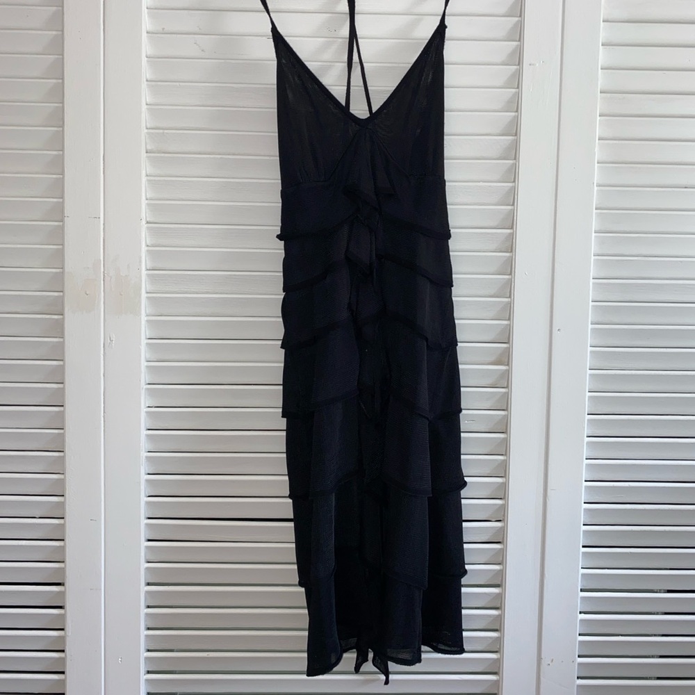 Ruffled black Guess by Marciano dress
